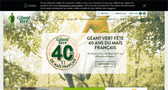 Desktop Screenshot of geantvert.fr