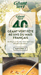 Mobile Screenshot of geantvert.fr